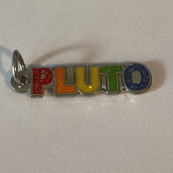 Disney Rainbow Pluto Charm Pendant Jewelry - Picture 1 of 4
